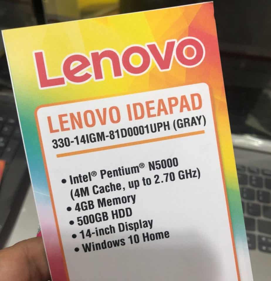 Lenovo Ideapad Variation
