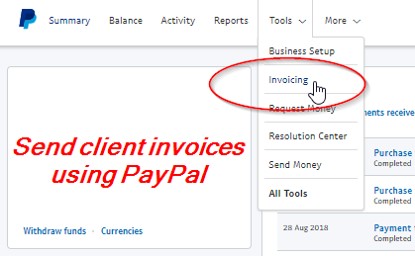Paypal Invoicing 